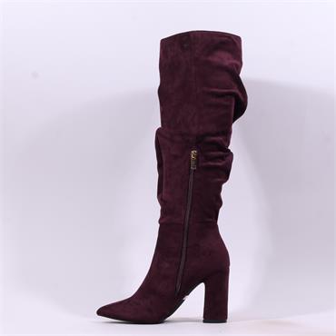 Una Healy Famous Friends Knee High Boot - Burgundy
